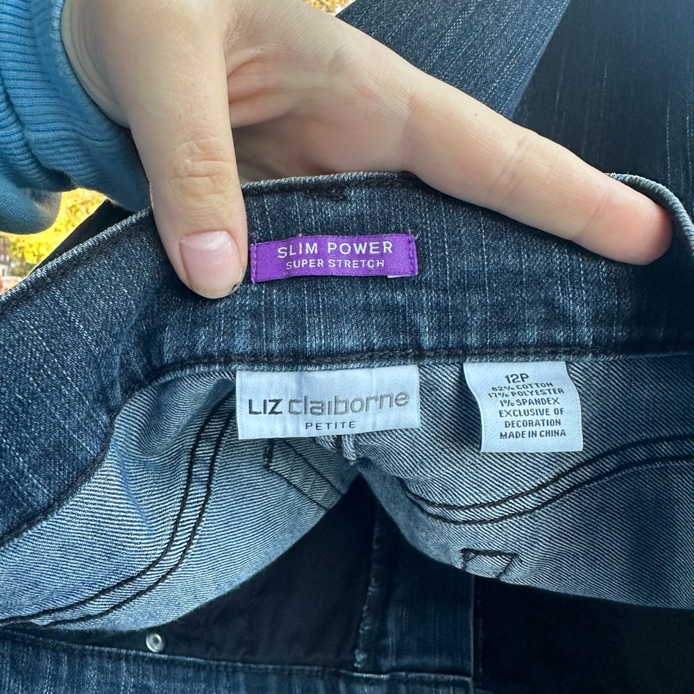 Liz Claiborne Super Stretch Denim Jeans